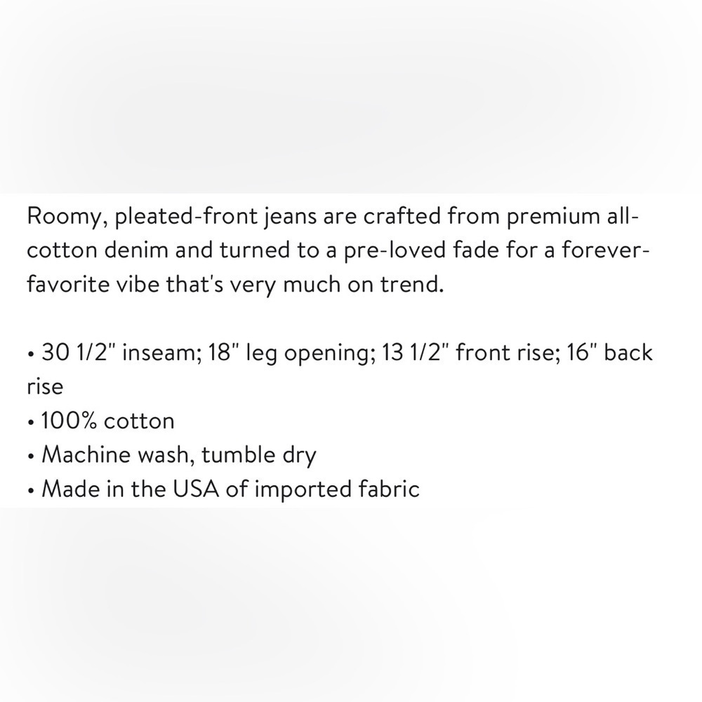 MOTHER
SNACKS! The Pleated Fun Dip Puddle Straight Leg Jeans - Picture 10 of 11